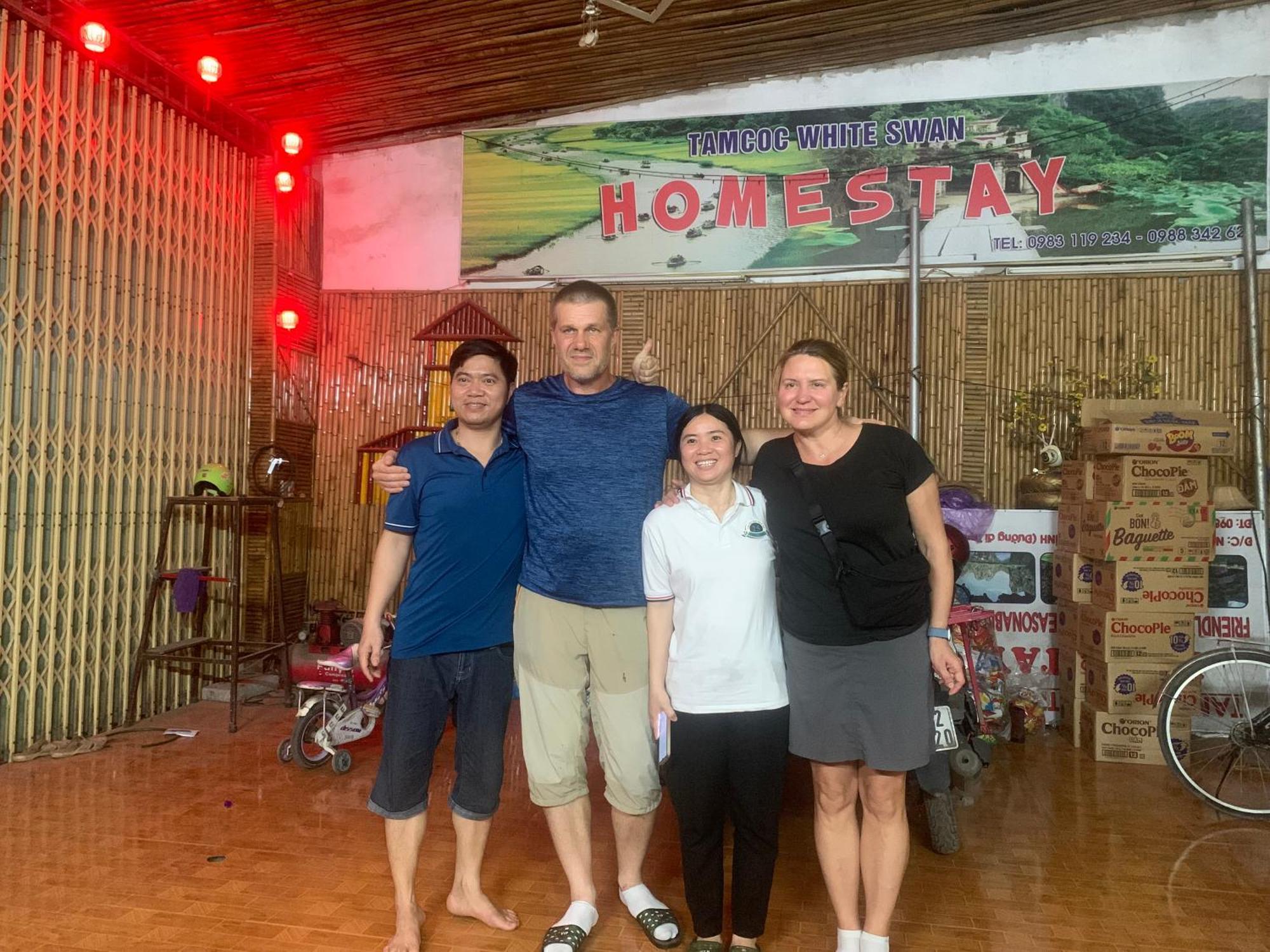 Tam Coc White Swan Homestay Ninh Binh Eksteriør bilde